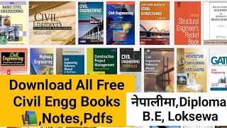 How to Download All Civil Engineering Books,Notes,PDFs | Download All civil Engg books,Notes,pdf screenshot 1