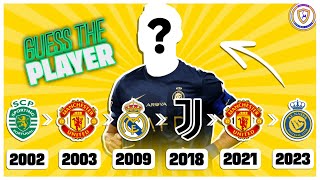 GUESS THE PLAYER BY THEIR TRANSFERS | FOOTBALL QUIZ 2024