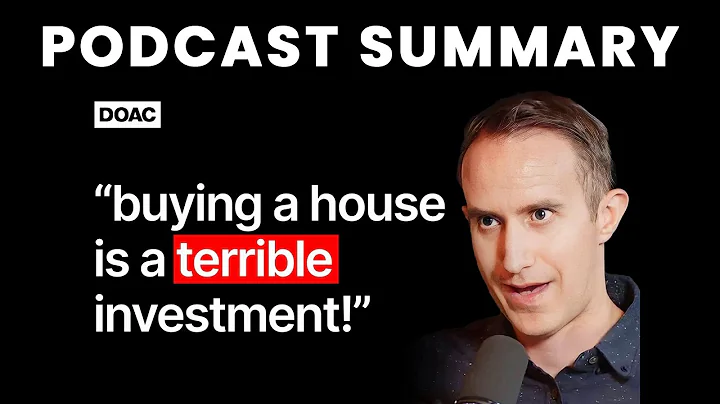 The Savings Expert: "Do Not Buy A House!" Do THIS Instead! - Morgan Housel