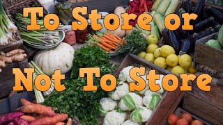 Growing Long Term Storable Foods