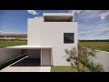 LA MEJOR CASA MINIMALISTA 10x12 CON TERRAZA Y ALBERCA 4 DORMITORIOS