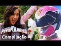 Power Rangers em Português | História do Megaforce Ranger Rosa