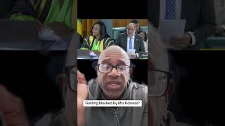 Golding’s Bill Blocked By Mrs. Holness