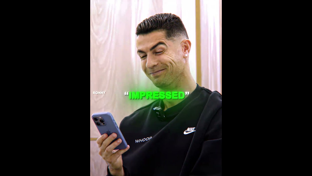 Ronaldo React To Man City Ad 🥶😳