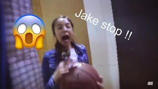 Olivia Rodrigo gets pranked by Jake Paul.