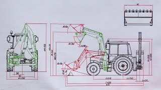 ТЭТЗ. Навесное оборудование для трактора.