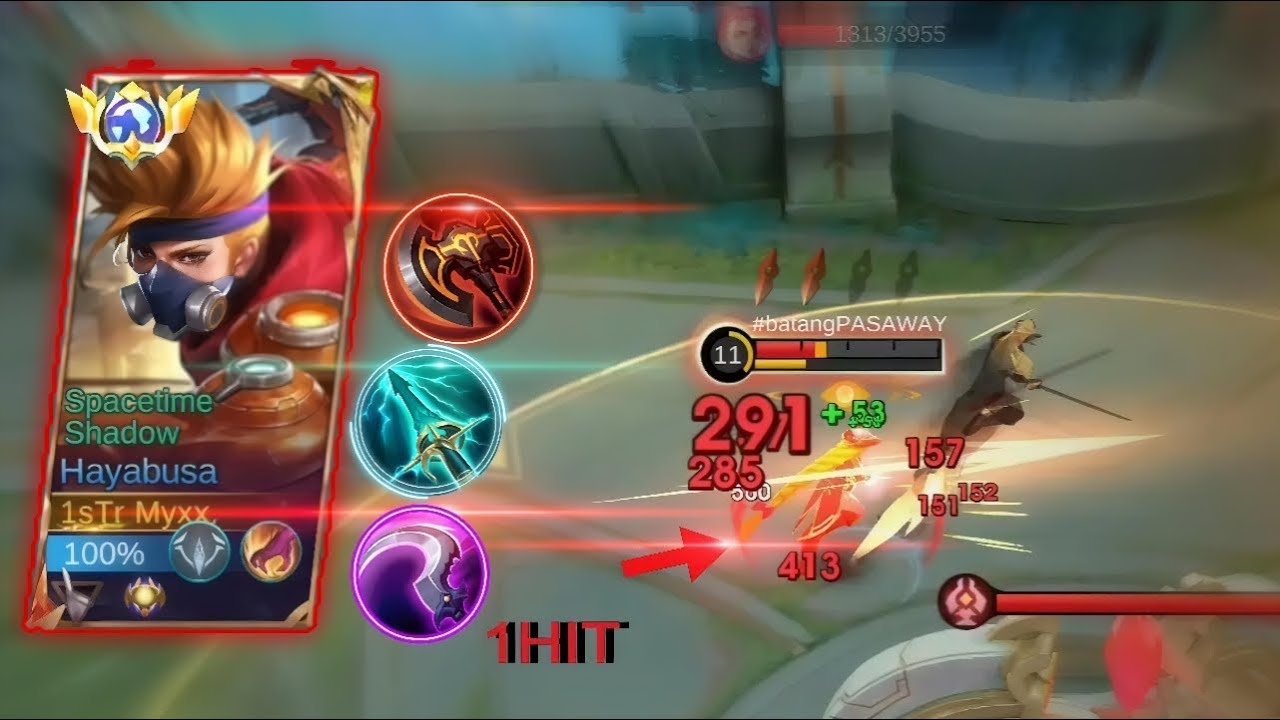 THIS IS WHY HOW I DOMINATE USING THIS ITEM | HAYABUSA -MLBB