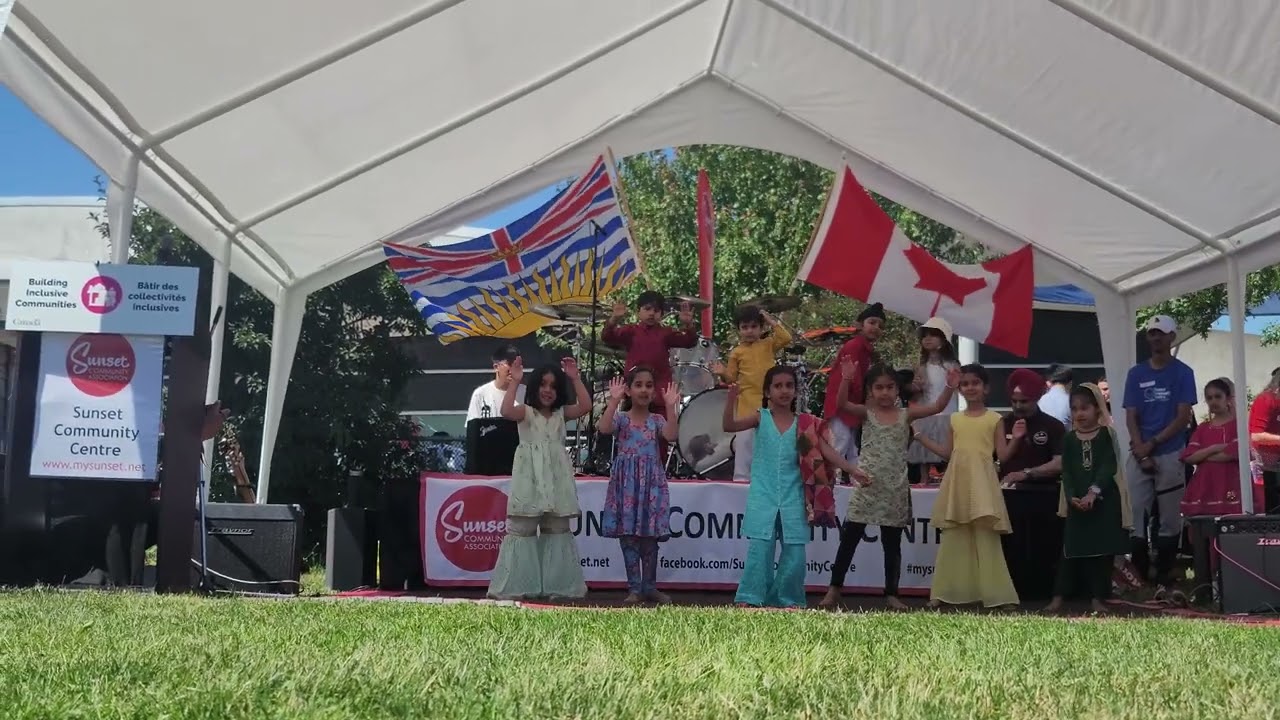 sunset Community Centre canada day 2022 bhangra