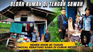 Download Lagu Gak Nyangka! Rumah Nenek Enok Yang Tinggal Sebatang Kara Di Gubuk Reyot Tengah Sawah Mau Di Renovasi MP3