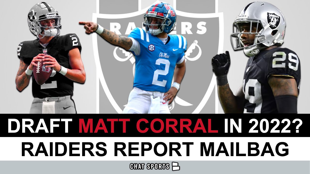 Merry Christmas  Raiders Rumors Mailbag: Pick Matt Corral In 2022