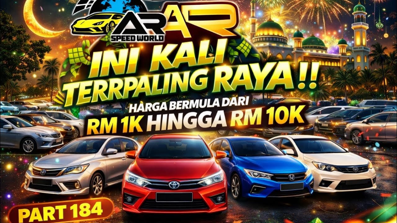 HARGA 1K boleh dapat KERETA | promosi HARI RAYA | niaga sambil SEDEKAH 1 BULAN ramadan ini PART 184