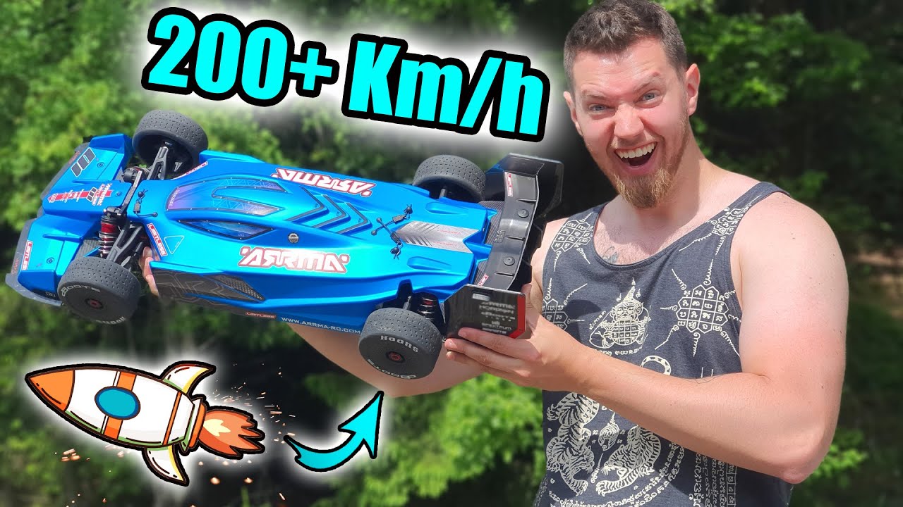 Grommen Vooraf solo Selbst zusammengestelltes 1.100€ RC Auto FÄHRT LOCKER ÜBER 200 Km/h! -  NEUER REKORD!!! - YouTube