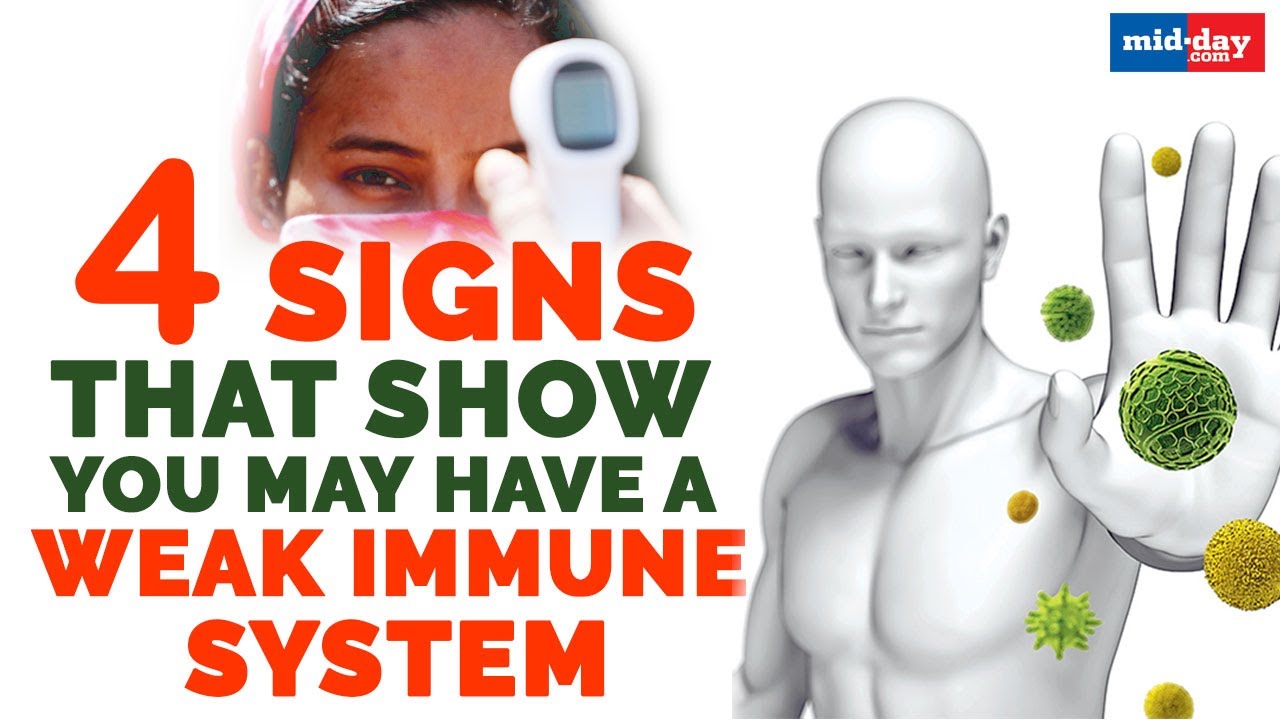 You should know these 4 warning signs of weak immune system | DIY Lockdown  - YouTube