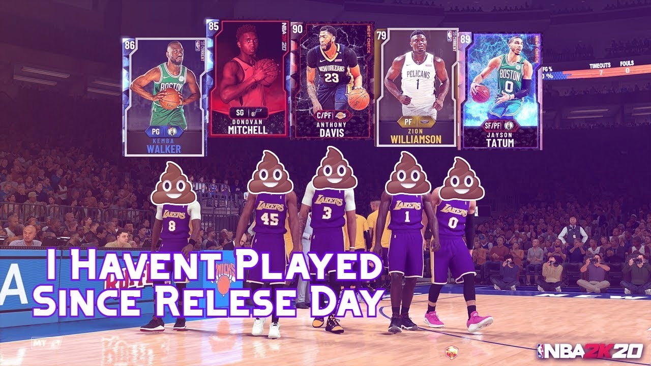 I haven't played 2k20 my team since release day (IM BACK) - YouTube