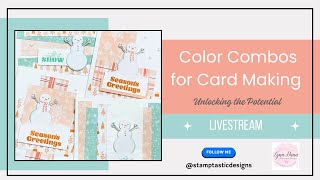 Unlocking the Potential: Surprising Color Combinations for Dynamic Card Making
Learn how to use monochromatic and complementary color schemes to elevate your card-making.
Monochromatic palettes, build on varying shades of a single hue, creating an elegant and cohesive look.
Complementary colors, positioned opposite each other on the color wheel, bring bold contrast and dynamic energy to your designs.
Whether you’re looking for subtle sophistication or vibrant impact, these color strategies will inspire creativity with fresh, unexpected combinations!
Shop for the Color Coach as featured in this video at https://www.stampinup.com/products/color-coach-english?demoid=2092731
Shop for the Snowy Wonder Bundle at https://www.stampinup.com/products/snowy-wonder-bundle-english?demoid=2092731 Unlocking the Potential: Surprising Color Combinations for Dynamic Card Making