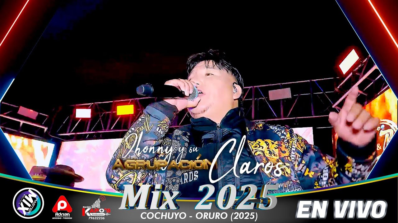 Jhonny y su Agrupación Claros en Vivo Mix 2025 (Cochuyo - Oruro) / Master Mix Bolivia