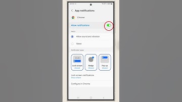 How to Turn off Chrome notifications Android