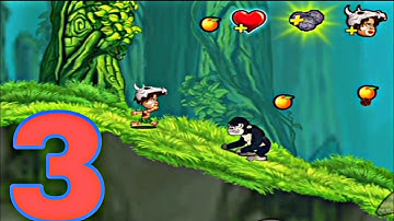 Jungle Adventure 2 Gameplay Part 3 || Langur monkey in Games full story,(ios,Android) #gamingvideos