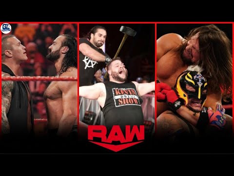 Wwe Monday Night Raw 9 December 2019 Highlights Wwe Raw 9 12