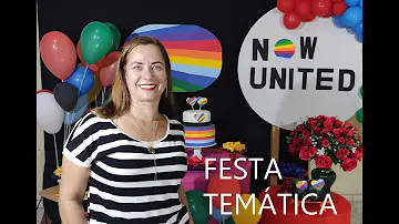Como fazer festa Now United?