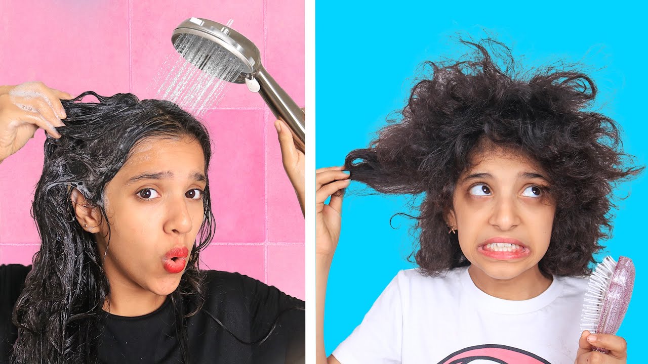 مشاكل الشعر طويل ضد القصير ! شفا problem hair  long vs short