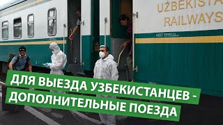 Для выезда узбекистанцев из России организуют дополнительные поезда