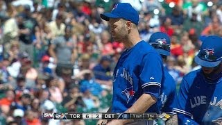 TOR@DET: Happ fans two in fifth win of the season
