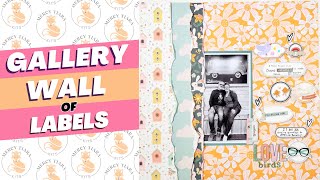 Scrapbooking Process: Love Birds