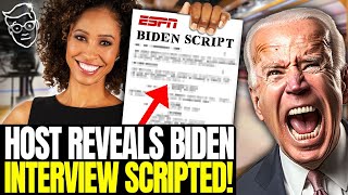PANIC! Reporter SNAPS On-Air, EXPOSES Truth About Biden's SCRIPTED Interviews |  'Its All FAKE'