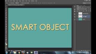Photoshop Tutorials : Smart Object Part1