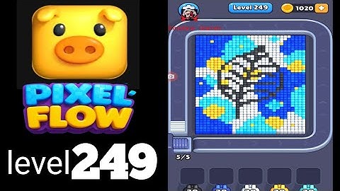 Pixel Flow level 249 Walkthrough Solution