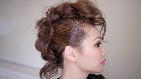 Trendy Mohawk Hairstyle Tutorial