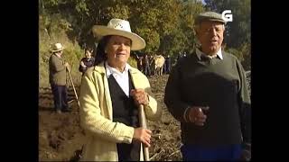 Canto de labrada de Toutón (Mondáriz) - Angel e Hortensia.