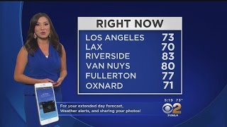 Amber Lee's Weather Forecast (August 9)