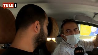 Taksicilerin hilesi TELE1 kameralarına yansıdı