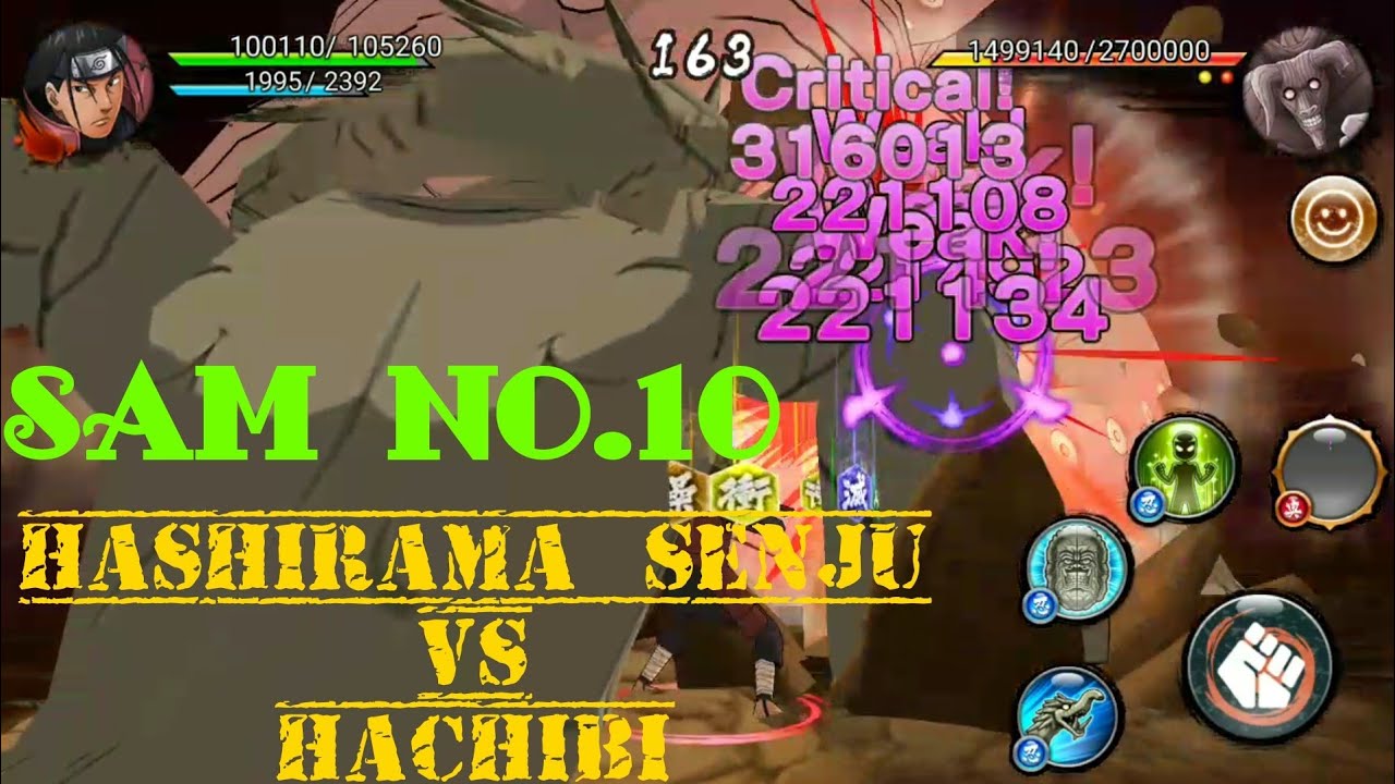 Hashirama Senju Vs Hachibi(Eight Tails) — SAM(Surprise Attack Mission)No.10— NxB Ninja Voltage
