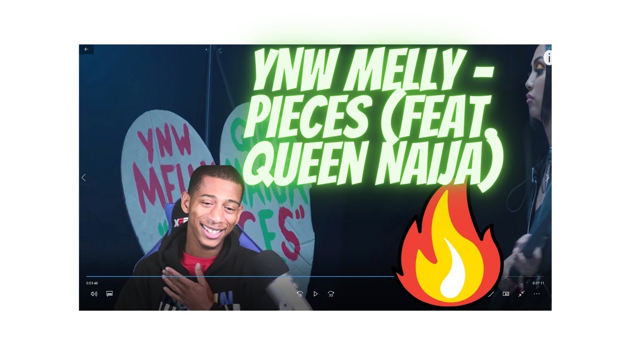 YNW Melly Pieces (feat. Queen Naija) [Offical Music Video] reaction