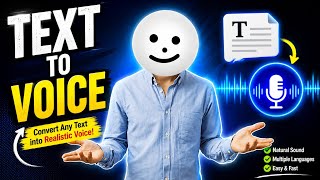 Text to Voice AI | Text Ko Real Voice Mein Convert Kaise Kare (Free &amp; Easy)