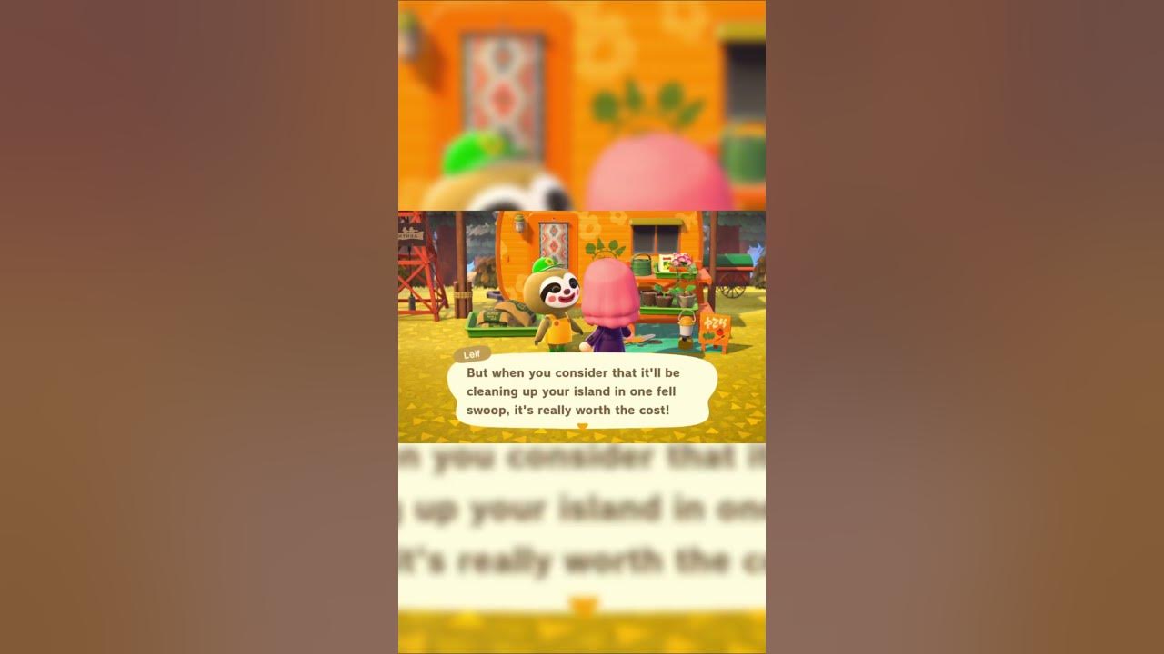 Get Rid of Weeds! Animal Crossing New Horizons shorts YouTube