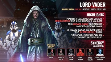 How to Easily Beat Tier 4 of the Galactic Legend Lord Vader Event | #LV #TIER4 #SWGOH