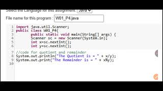 NPTEL | Programming in JAVA | WEEK 01 | Programming Assignment 4
