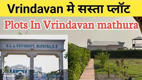 GLA UNIVERSITY VRINDAVAN PLOTS | PLOT IN VRINDAVAN #plotinvrindavan @Riddhi_infraHomes