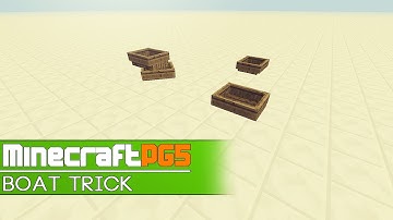 Invisible Boats - Magic Boat Trick - Hitbox Bug 1.6.1 - Minecraft