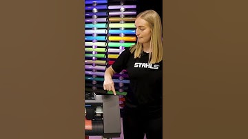 New Video LIVE on @StahlsUK. Learn how to cut, weed and apply Glitter #HTV from Stahls