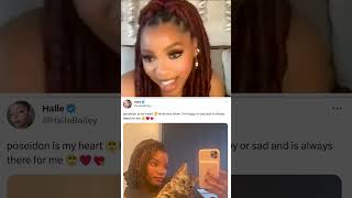 Chloe Bailey Shows Love to Sister Halle Bailey ❤️ | Jemele Hill is Unbothered #Shorts