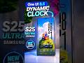 One UI 8.5 Dynamic Clock on S25 Ultra Samsung #shorts #youtubeshorts #s25ultra