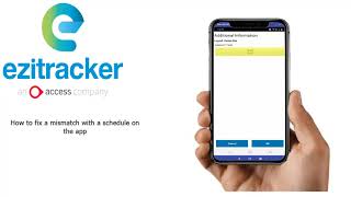 How to fix a mismatch with a schedule on the mobile app screenshot 5
