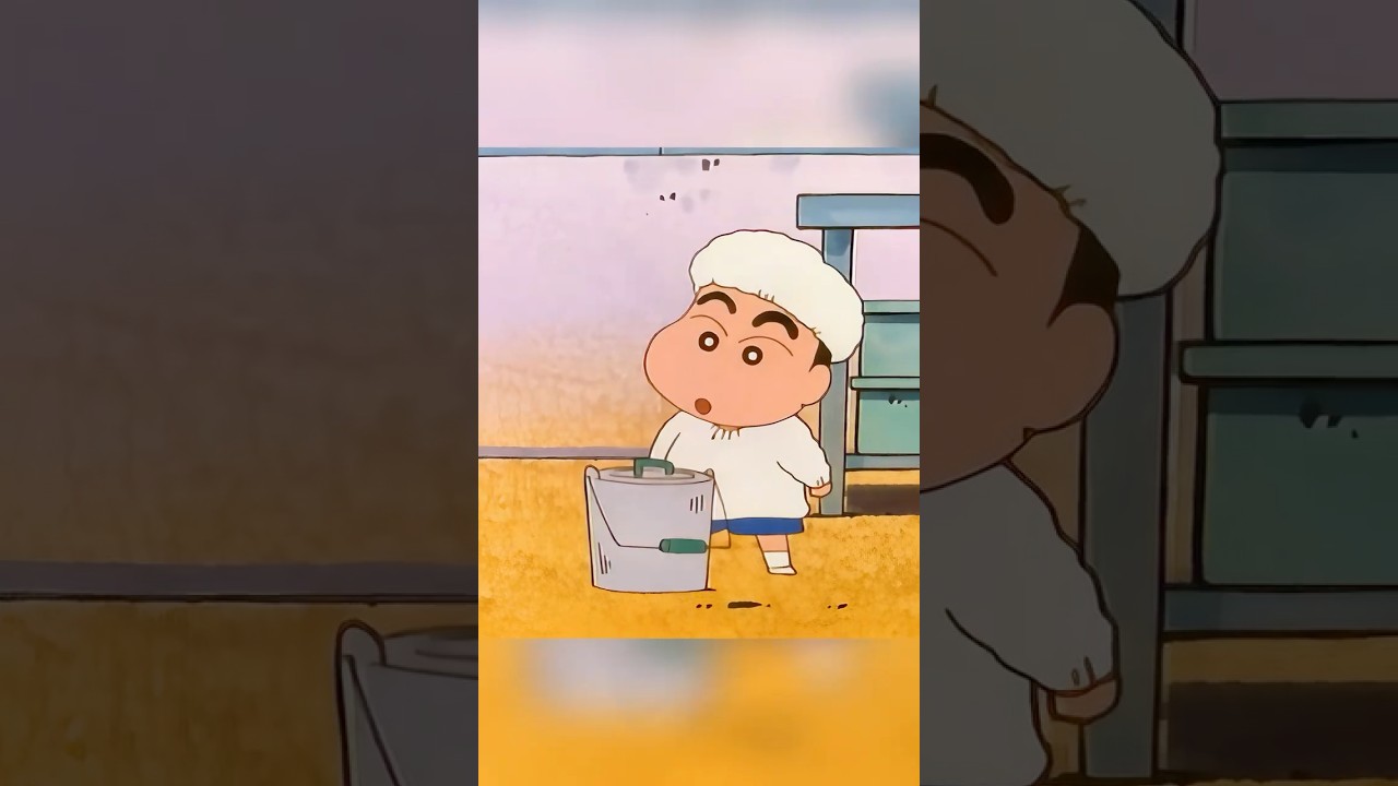 給食は楽しいゾ #クレヨンしんちゃん #shorts
