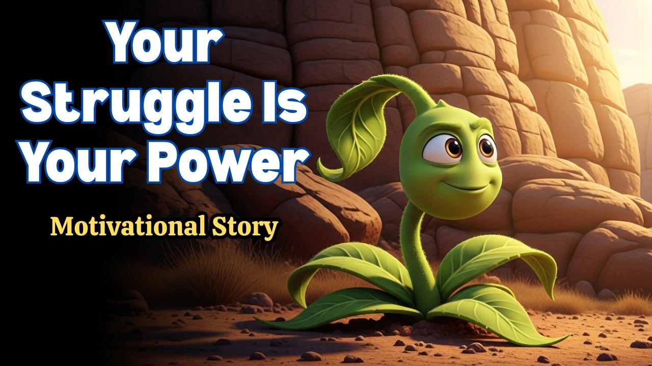Your Struggle Is Your Power: The Seed That Never Gave Up | Life-Lesson Story