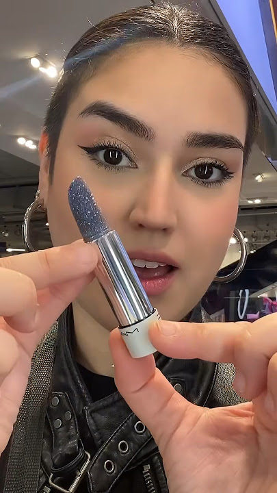 @maccosmetics shiver shimmy fizzy feels lip balm 🦋 #makeup #glitter #lipcombo #lipstick #lipbalm